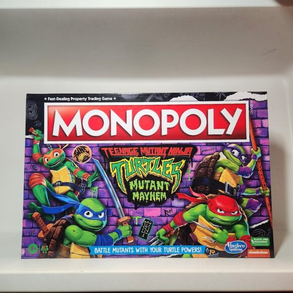 NEW Monopoly TMNT Teenage Mutant Ninja Turtles BOARD GAME Mutant Mayhem Edition - Picture 7 of 12